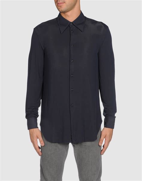 mens armani shirts china|Armani collezioni men's shirts.